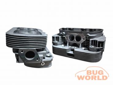 Preview: Zylinderköpfe Typ1 Doppelkanal 35,5x32mm Top Qualität bleifrei taugl.